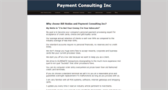 Desktop Screenshot of paymentconsulting.net