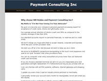 Tablet Screenshot of paymentconsulting.net